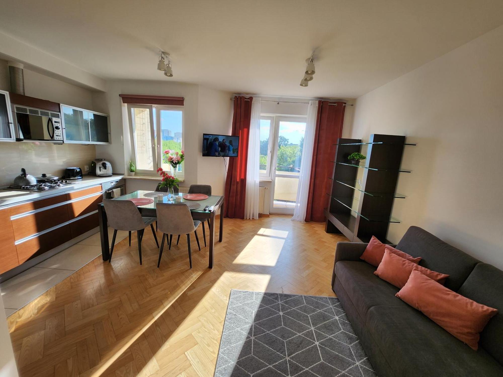 Апартаменты Sloneczny Apartament Bluszczanska Варшава Экстерьер фото